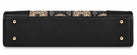 LUXMI Floral Brocade Office Tote Bag